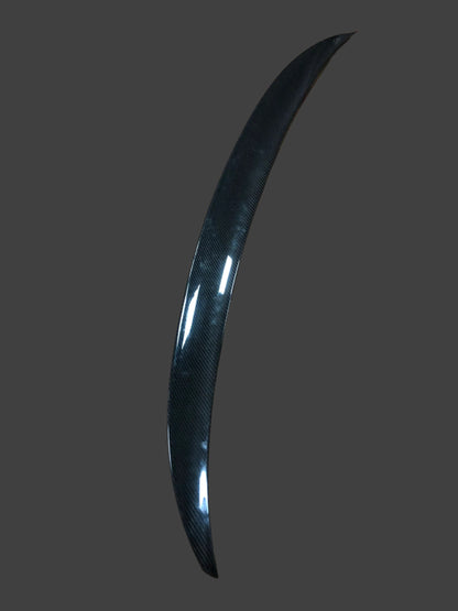 Used. OEM BMW F32 REAR SPOILER CARBON FIBER.