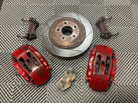 Used. Nissan 350Z Stoptech full big brake kit.