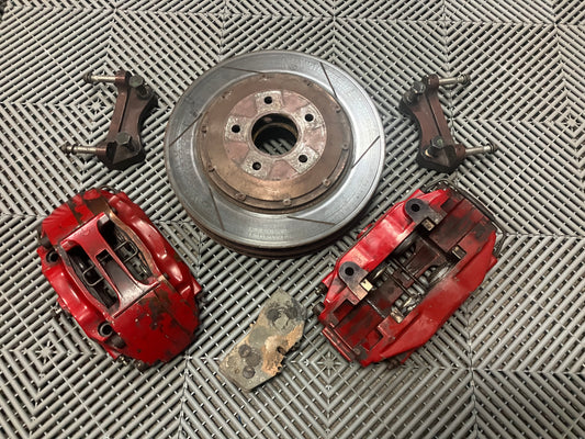 Used. Nissan 350Z Stoptech full big brake kit.