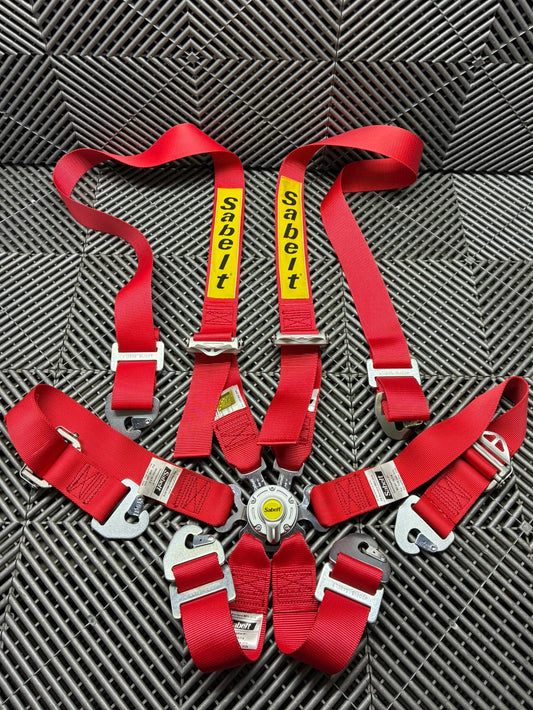 Used. 6 point Sabelt Racing Harness.