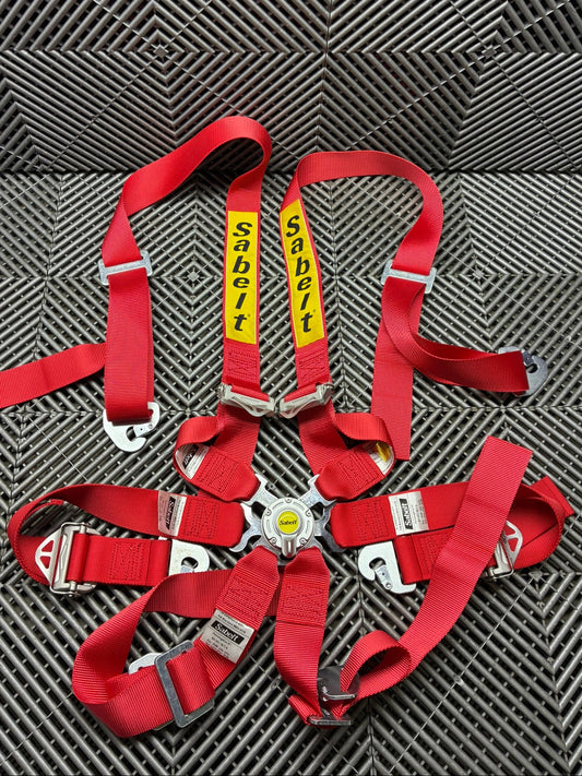 Used. 6 point Sabelt Racing Harness.