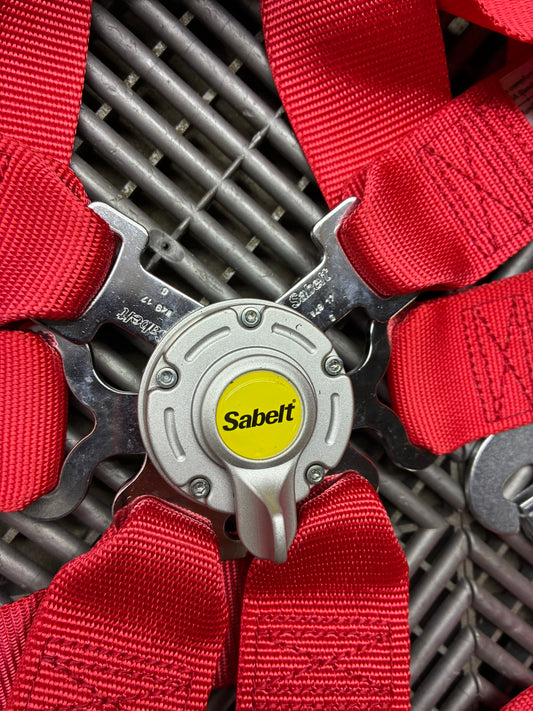 Used. 6 point Sabelt Racing Harness.