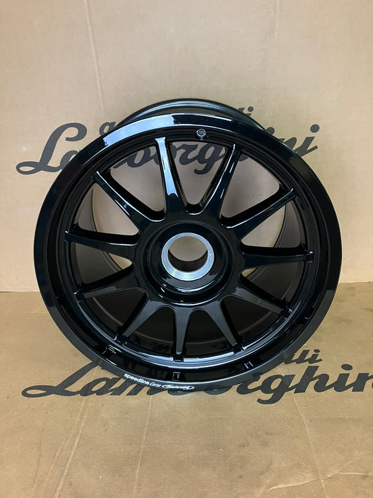 Used. Restored. Set of Lamborghini Huracan supertrofeo EVO Speedline 18-inch rims