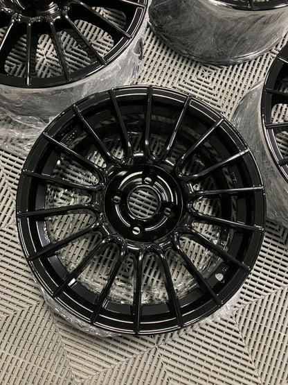Used. Restored. Set of ATS DTM 17-inch 4x108
