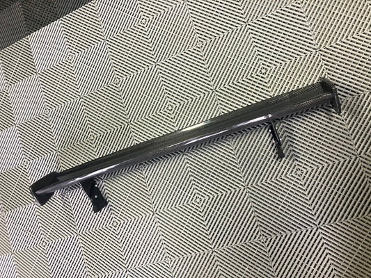 Used. BMW GT4 style rear spoiler. Carbon fiber.
