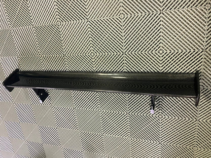 Used. BMW GT4 style rear spoiler. Carbon fiber.